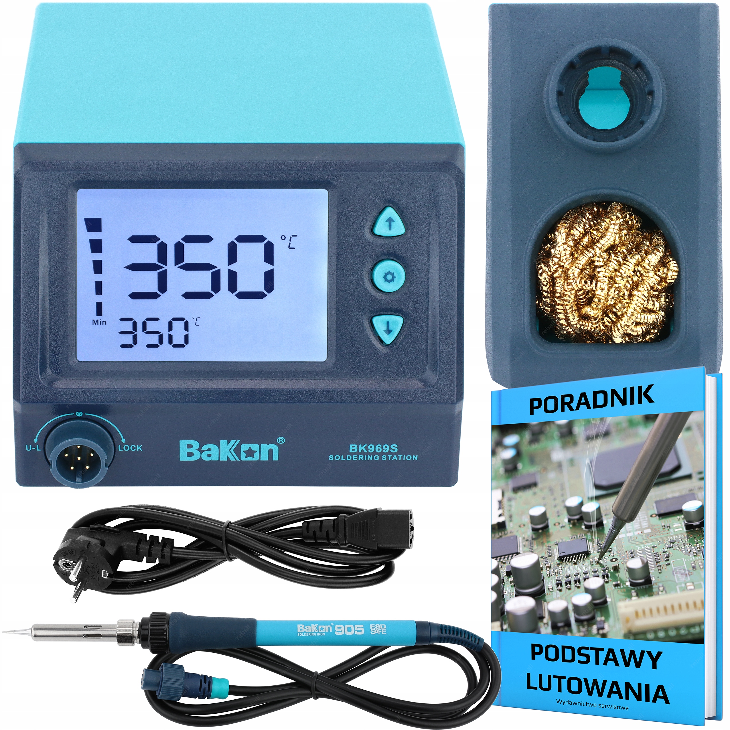 Vyhrievaná spájkovačka (odpor) Bakon 60W